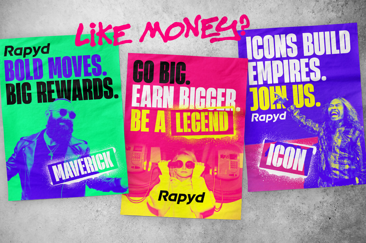 3 Rapyd partner program posters